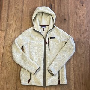 Patagonia Retro Pile Shearling Fleece Hooded Jacket